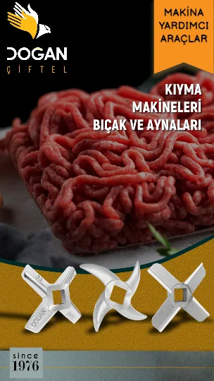 Et Kıyma Makine Ayna ve Bıçakları