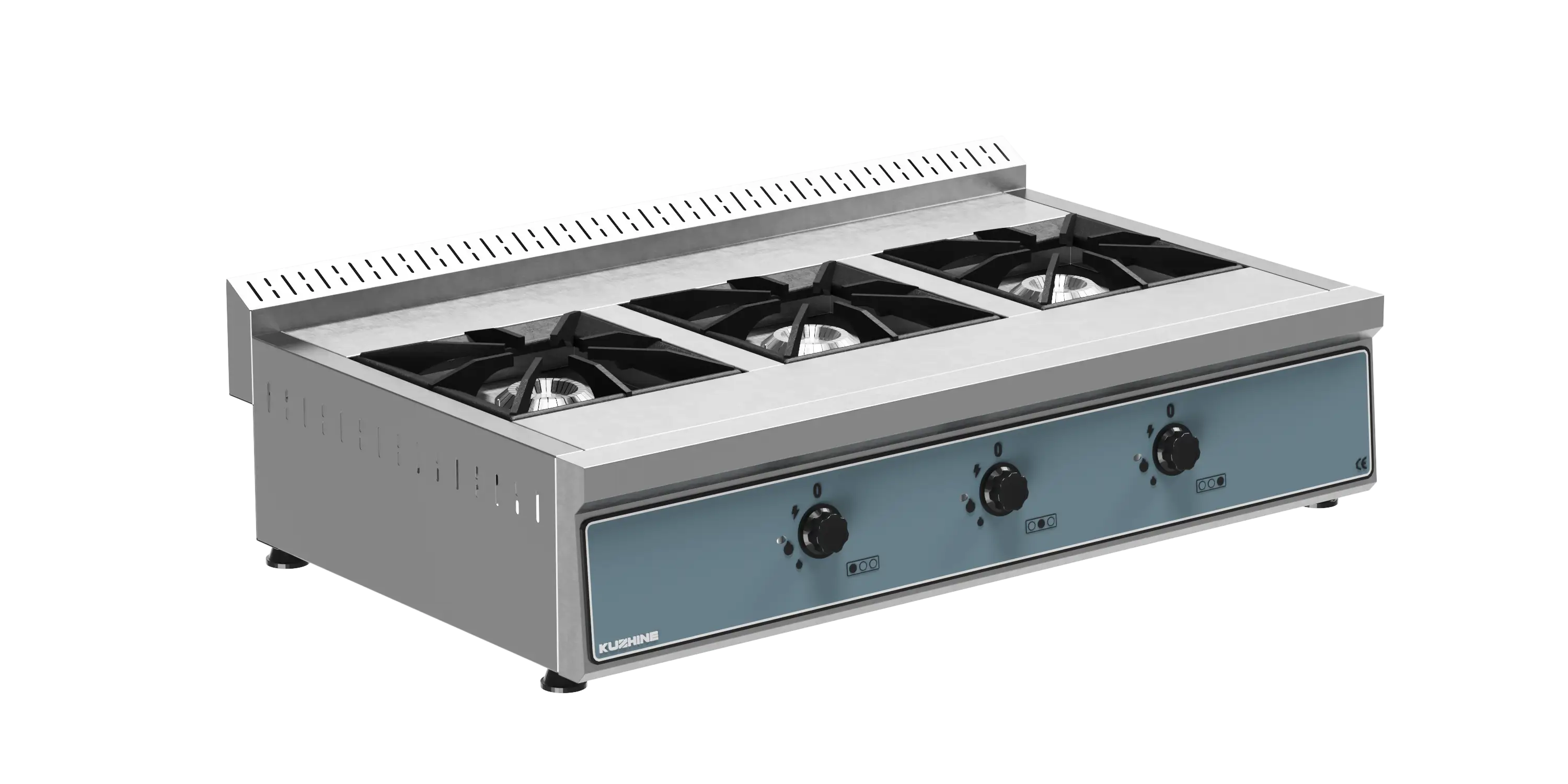 Set Üstü Ocak 3’lü Gazlı LPG (Gas Cooker 3 Burners LPG)