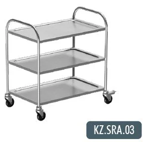 Servis Arabası 3 Katlı (Service Trolley 3 Tiers) 860x540x900